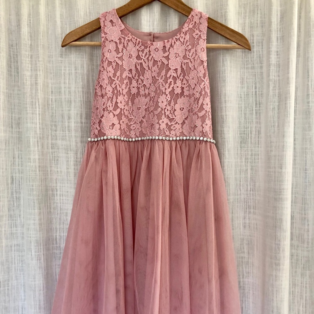 Children’s Lace and Chiffon Dress